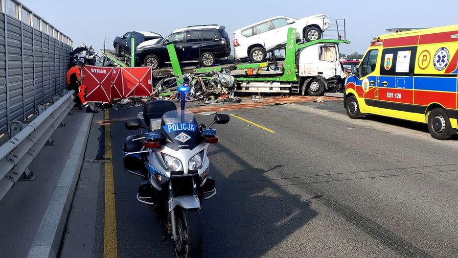 Wypadek na A1