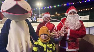 Myszków: Uroczyste otwarcie lodowiska