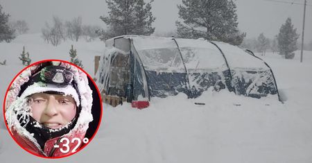 Polka zamieszkała w kamperze w Laponii. "Nie ma nic - tylko las, śnieg i pustkowie"