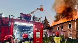 Areszt tymczasowy przedłużony. Śledztwo w sprawie pożaru w Malborku