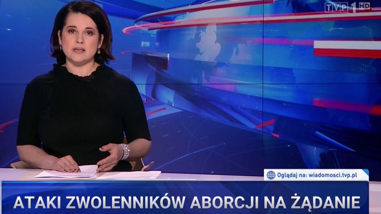 Szokująca nagonka w "Wiadomościach" TVP. W internecie wrze