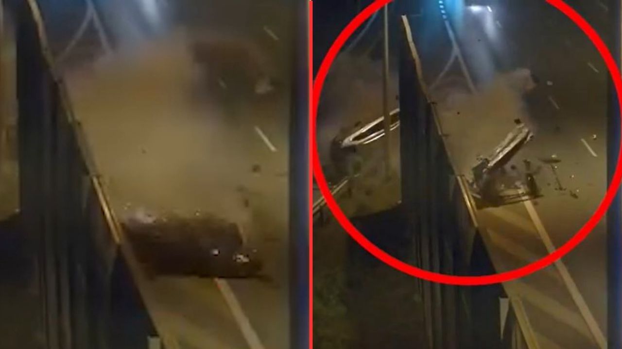 Wypadek na S12. Siła była tak ogromna, że z samochodu wypadł silnik