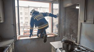 Bytów: Spaghetti thriller w Bytowie. Nietypowa interwencja strażaków