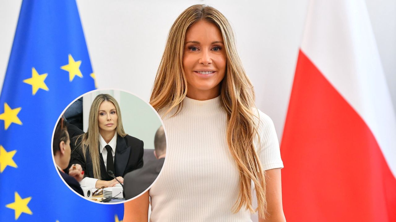 Małgorzata Rozenek pojawiła się w sejmie. Wzięła udział w spotkaniu z marszałkiem