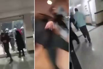 Wstrząsające nagranie z Iranu. Służby zaatakowały szpital