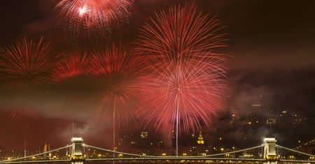 Budapeszt świętuje. Tysiące podziwiały spektakularny pokaz fajerwerków