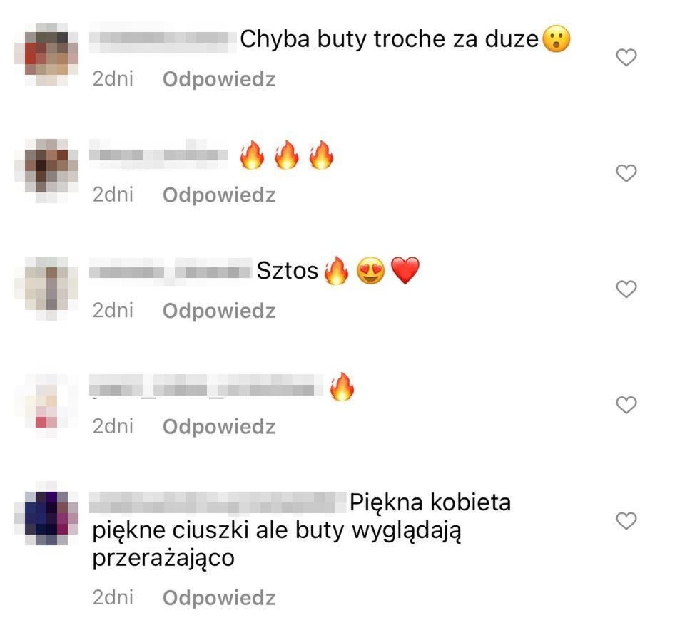 Natalia Siwiec krytykowana za nietypowy dobór obuwia