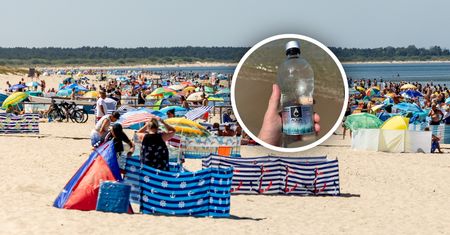 Tyle zapłacił za butelkę wody nad Bałtykiem. Cena zwala z nóg