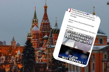 Francja zadrwiła z Rosji. Nagranie hitem sieci