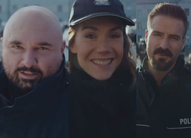 Vega, Bołądź i Stramowski zachęcają do wstąpienia do POLICJI! "Kręcę filmy o policjantach. Ty też możesz być jednym z nich!"