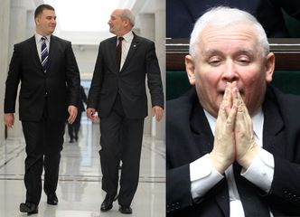 Jarosław Kaczyński broni Misiewicza: "Poszedł do knajpy i wypił piwo, co nie jest zbrodnią"