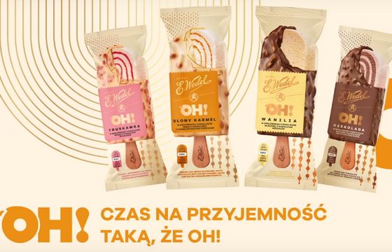 „Czas na przyjemność taką, że Oh!” w reklamach lodów Wedel (wideo)