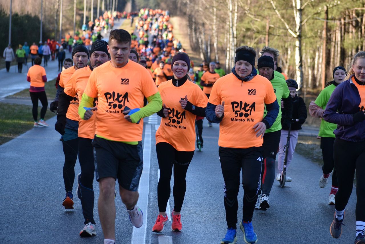 Piła: Bieg Sylwestrowy zgromadził tłumy