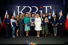 Członkowie Rady Edukacji Medialnej z przewodniczącą KRRiT