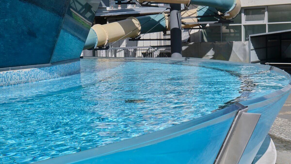 Basen zewnętrzny Aqua Lublin. Aquapark w Lublinie