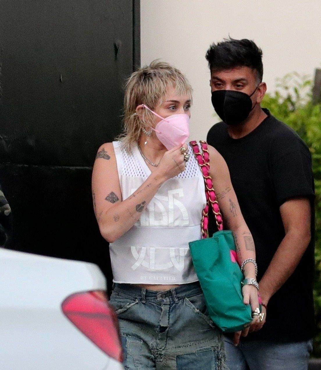 Zmęczona Miley Cyrus na ulicach West Hollywood