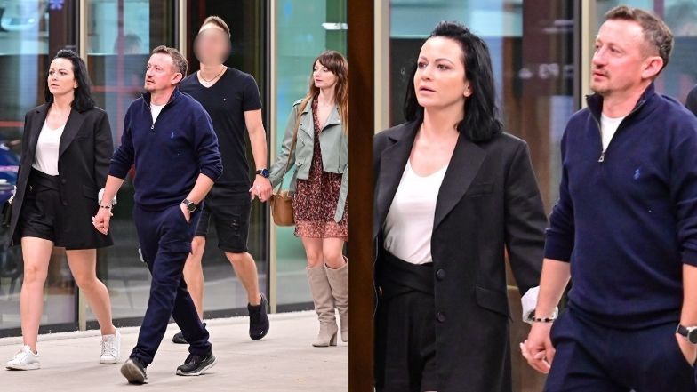 Izabela i Adam Małyszowie na kolacji z córką i zięciem