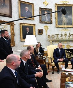 Cenckiewicz na spotkaniu Trumpa z Nawrockim. MSZ o tajnych rozmowach