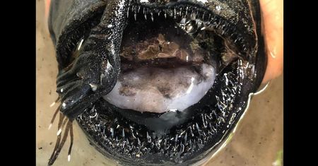 Ocean wyrzucił na brzeg potwora. Żyje 9 km pod powierzchnią wody