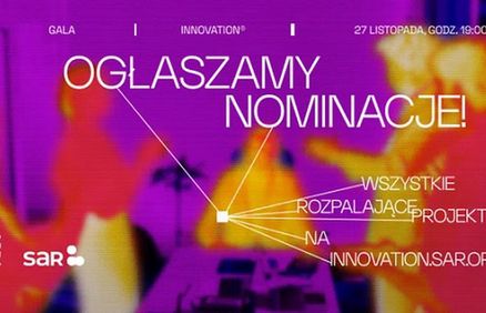 63 prace nominowane do konkursu Innovation 2024