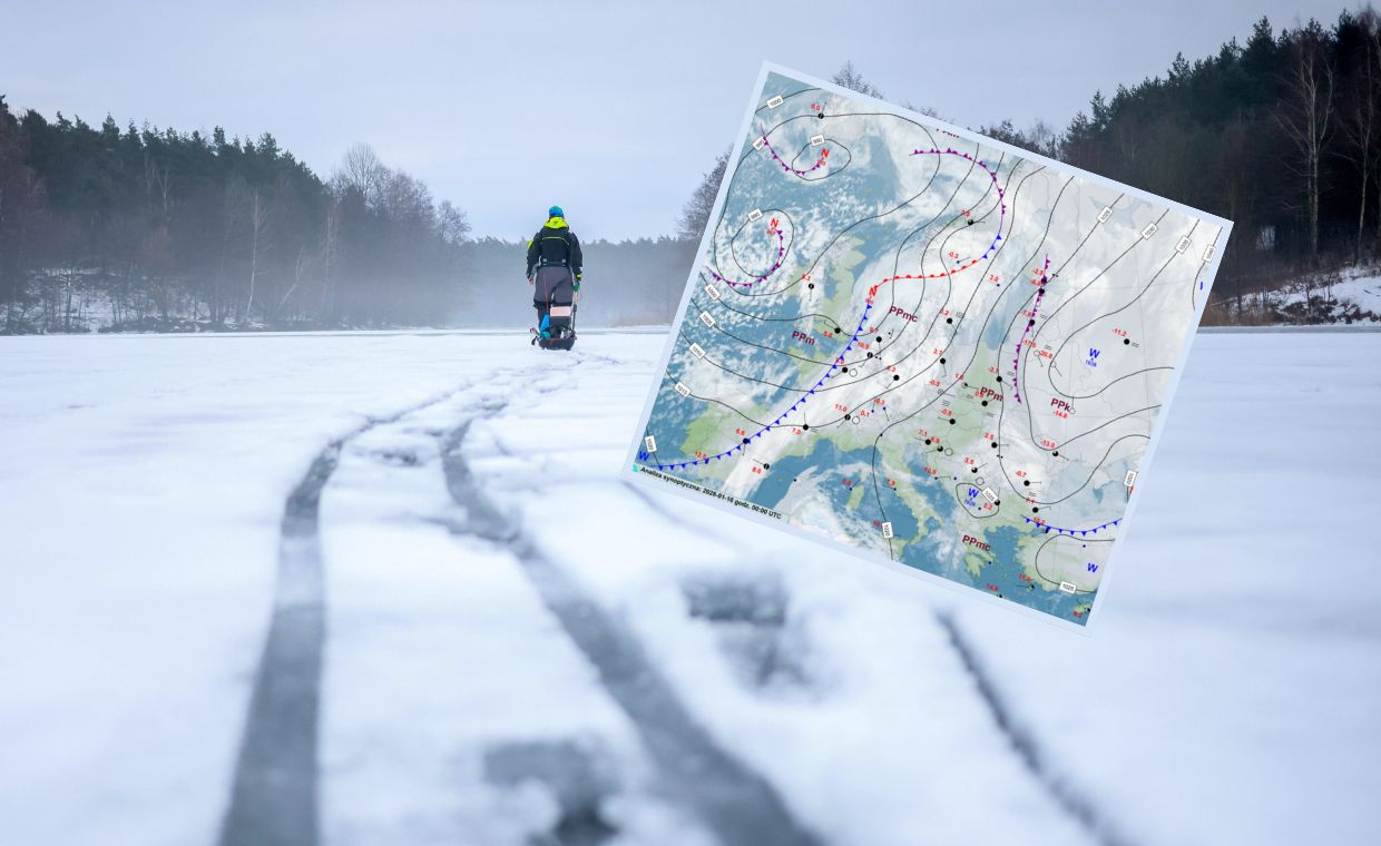 wiadomości,aktualności,WP Wiadomości Polska pęka na dwa bieguny. Wiosna na zachodzie kontra zima na wschodzie.