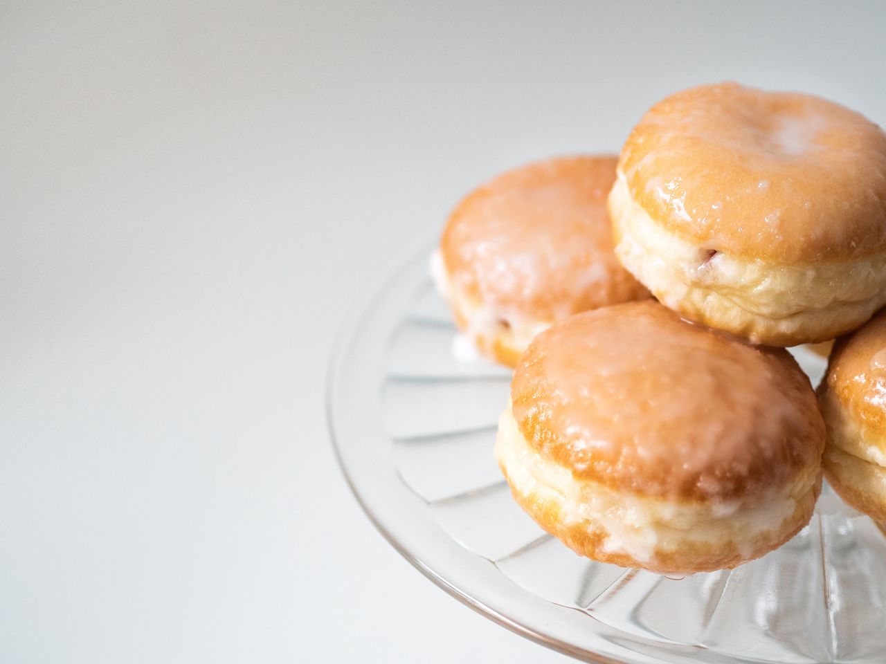 Donuts with salted caramel