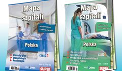 Mapy szpitali specjalistycznych i saga medyczna w „Super Expressie”