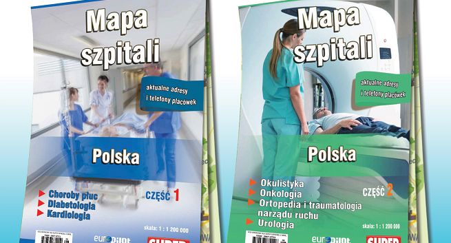 Mapy szpitali specjalistycznych i saga medyczna w „Super Expressie”