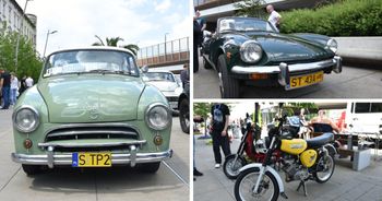 Perełki motoryzacyjne w Chorzowie. Na rynku zaparkowały zabytkowe samochody! Zobacz ZDJĘCIA z chorzowskich klasyków. Najstarszy jest z 1928