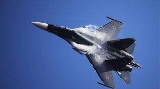 Atak Ukraińców na Krym. Rosjanie zestrzelili swój najlepszy myśliwiec