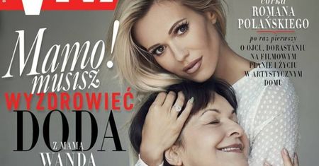 Doda z mamą na okładce "Vivy": "Mamo! Musisz wyzdrowieć!"