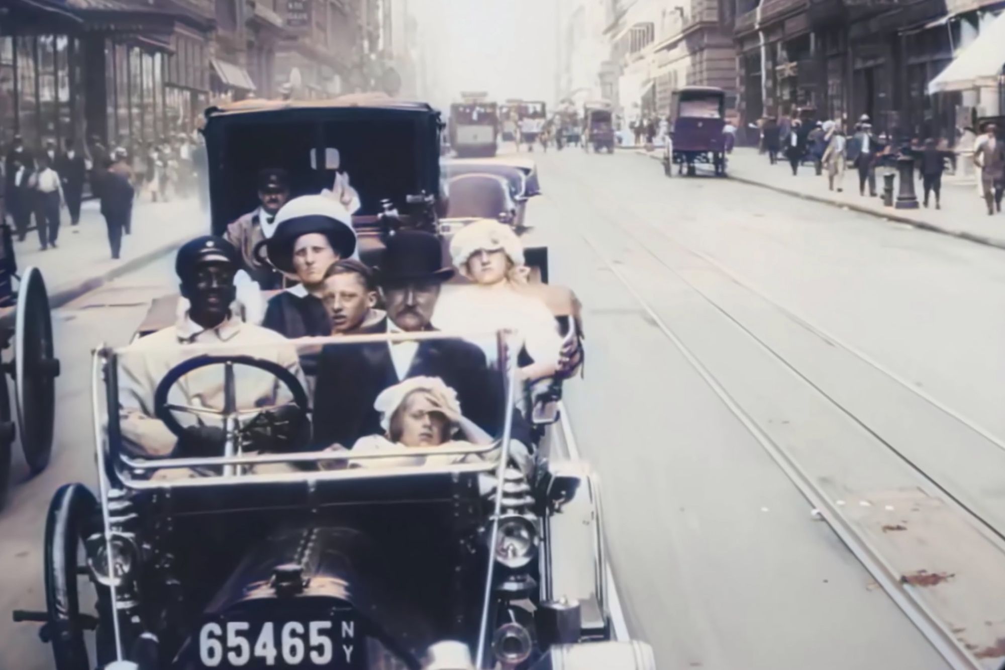 Film sprzed 109 lat powiększony do 4K/60p i pokolorowany przez SI 1