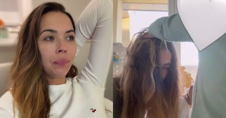 Sandra Kubicka już po wakacjach w Dubaju. Czekała na nią bezsenna noc: "LEOŚ WRÓCIŁ DO DOMU CHORY I BAWIŁAM SIĘ W SZPITAL"