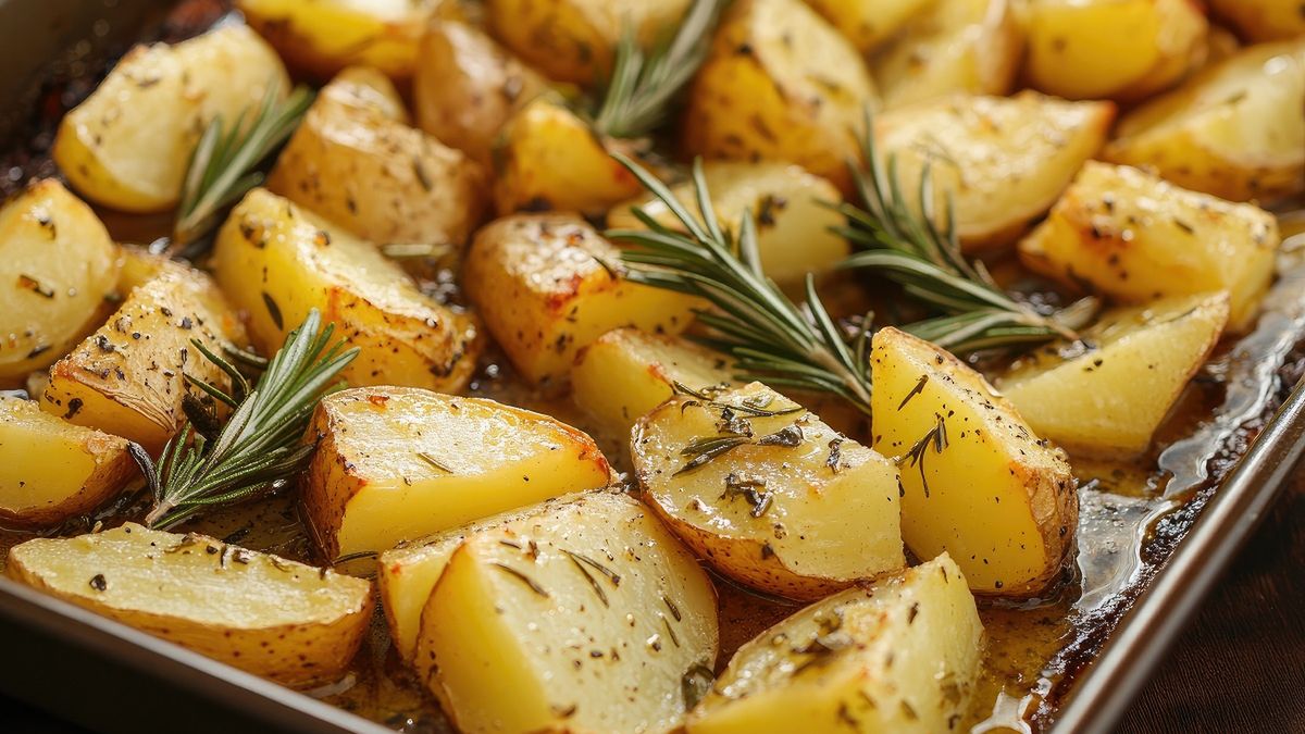 Ziemniaki piekę tylko w takiej temperaturze