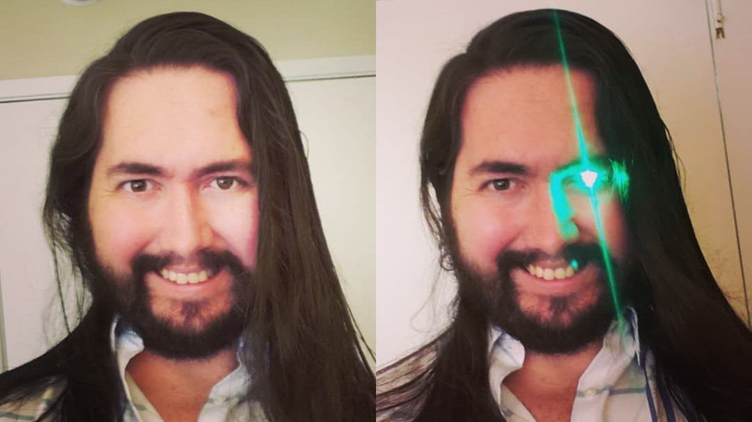 Brian Stanley zastąpił oko latarką