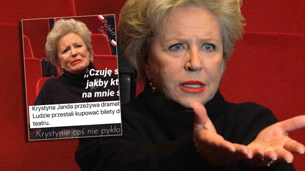 PiS uderzył w Jandę (fot. KAPiF, Facebook)