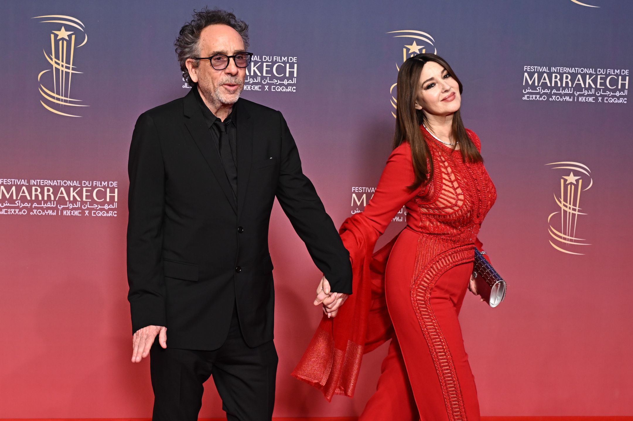 Zjawiskowa Monica Bellucci i Tim Burton