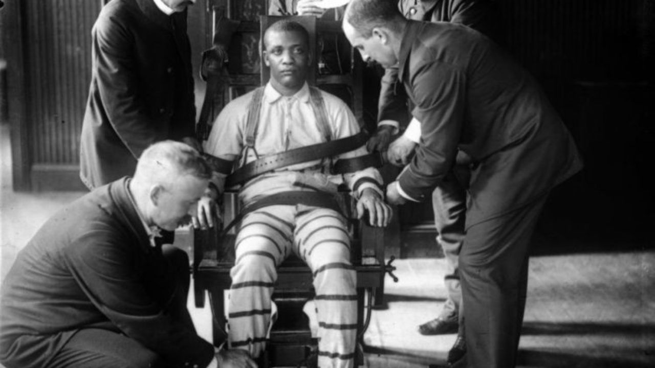 Na moment przed egzekucją 