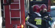 Pożar domu jednorodzinnego. Nie żyje 81-latka, jej mąż w szpitalu