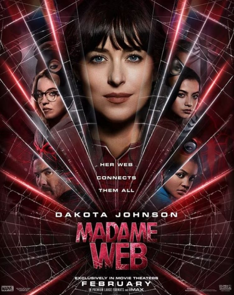 plakat do filmu "Madame Web"