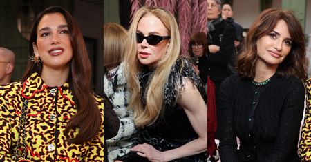 Przystrojone gwiazdy meldują się na pokazie Chanel: Dua Lipa, Nicole Kidman, Penelope Cruz... (ZDJĘCIA)
