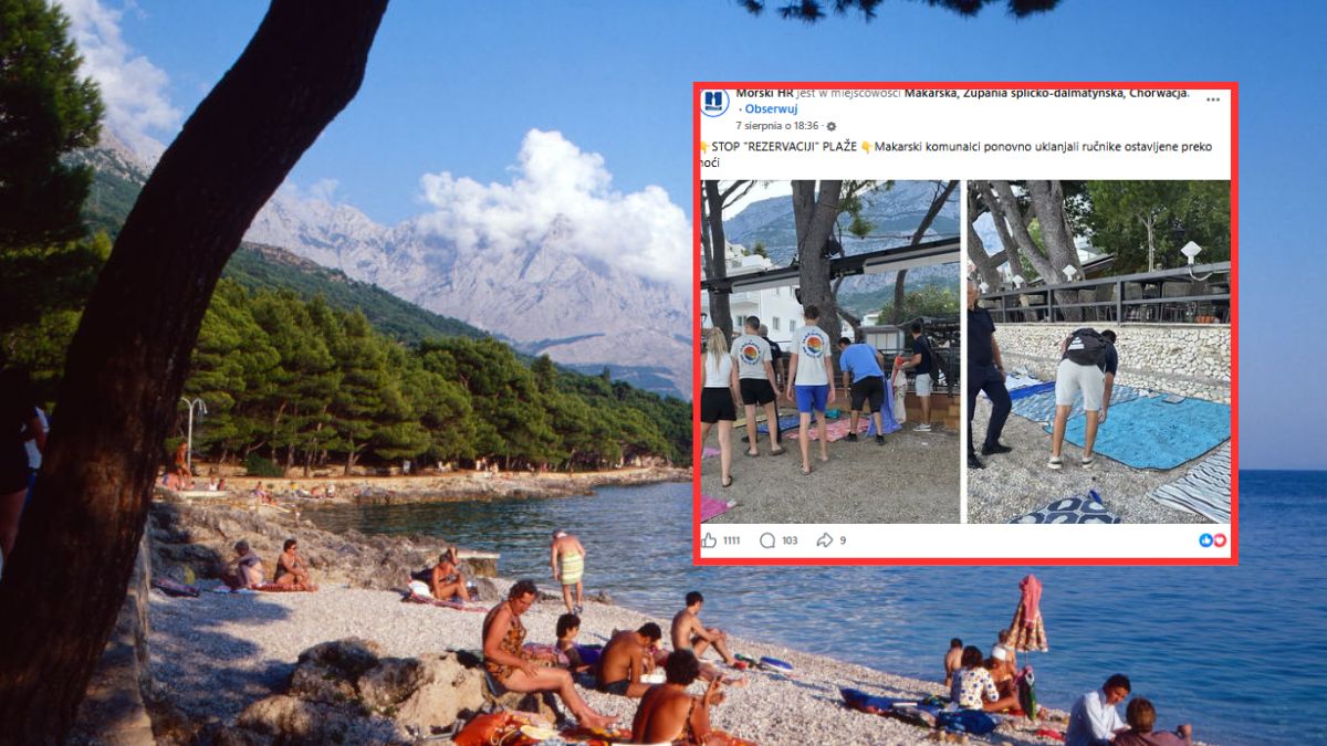 Makarska walczy z "rezerwowaniem" plaży. Oto co robią służby