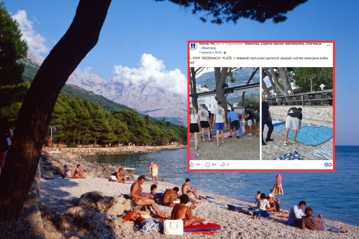 Makarska walczy z "rezerwowaniem" plaży. Oto, co robią służby