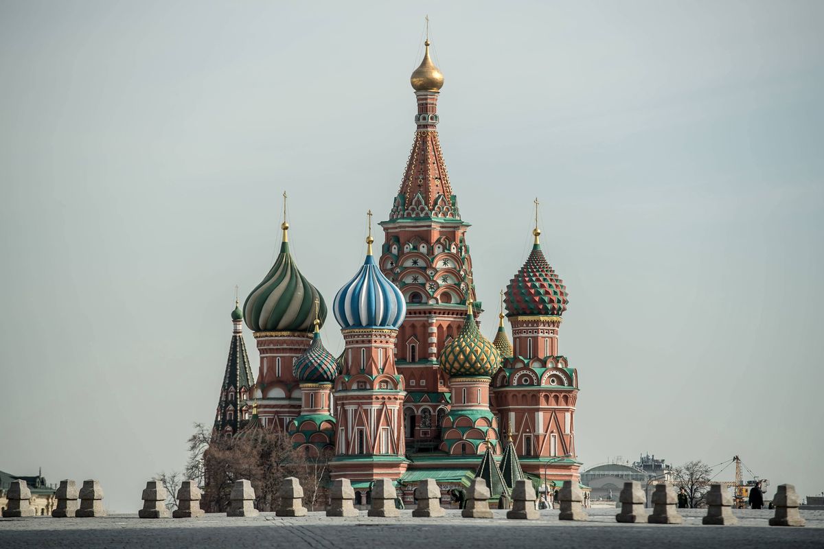 Cerkiew Wasyla - jeden z najbardziej charakterystycznych obiektów w Moskwie