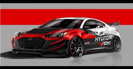 ARK pracuje nad super-Genesisem – ARK Genesis Coupé 3.8 R-Spec Track Edition Concept (2012) [SEMA 2012]