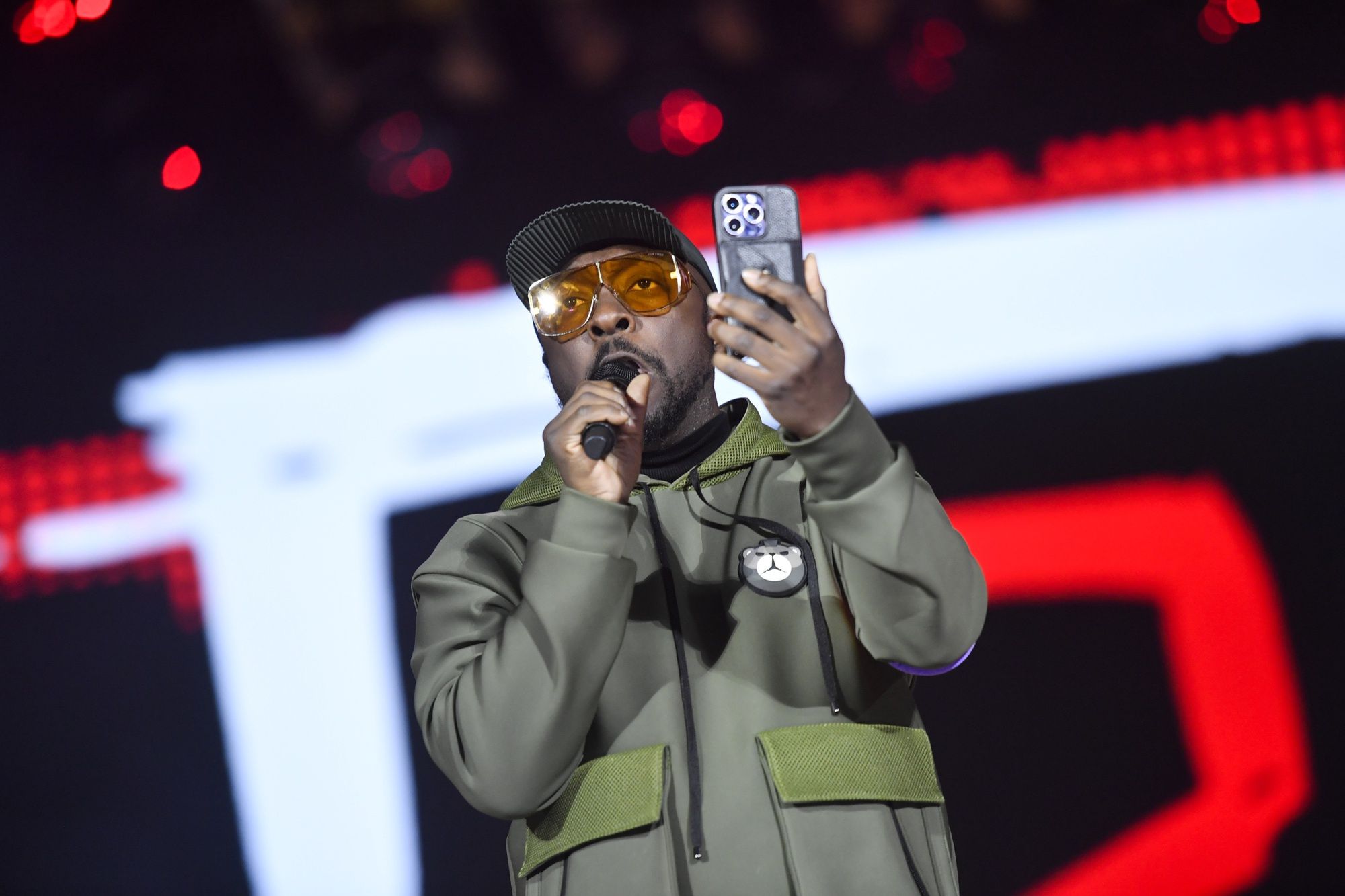 "Sylwester Marzeń" w "Wiadomościach". TVP pokazała przemówienie muzyka Black Eyed Peas