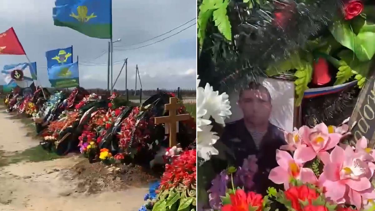 Groby nieżyjących żołnierzy 