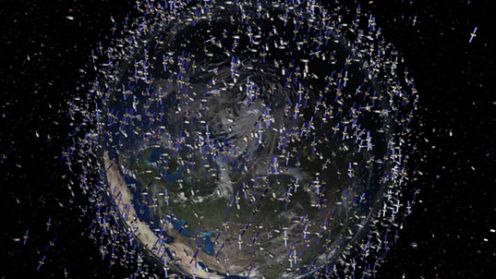 Balony z helem sposobem na kosmiczny złom? 1