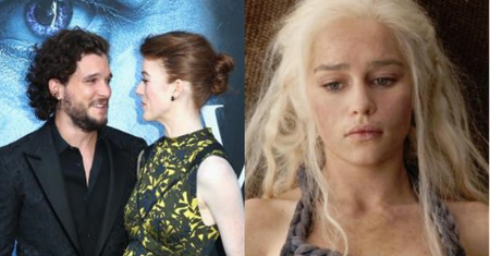 "Gra o Tron": Kit Harrington "obrzydzony" pocałunkiem z Emilią Clarke. "Jest dla mnie jak siostra"