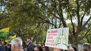 Gdynia: Protest działkowców przed Urzędem Miasta